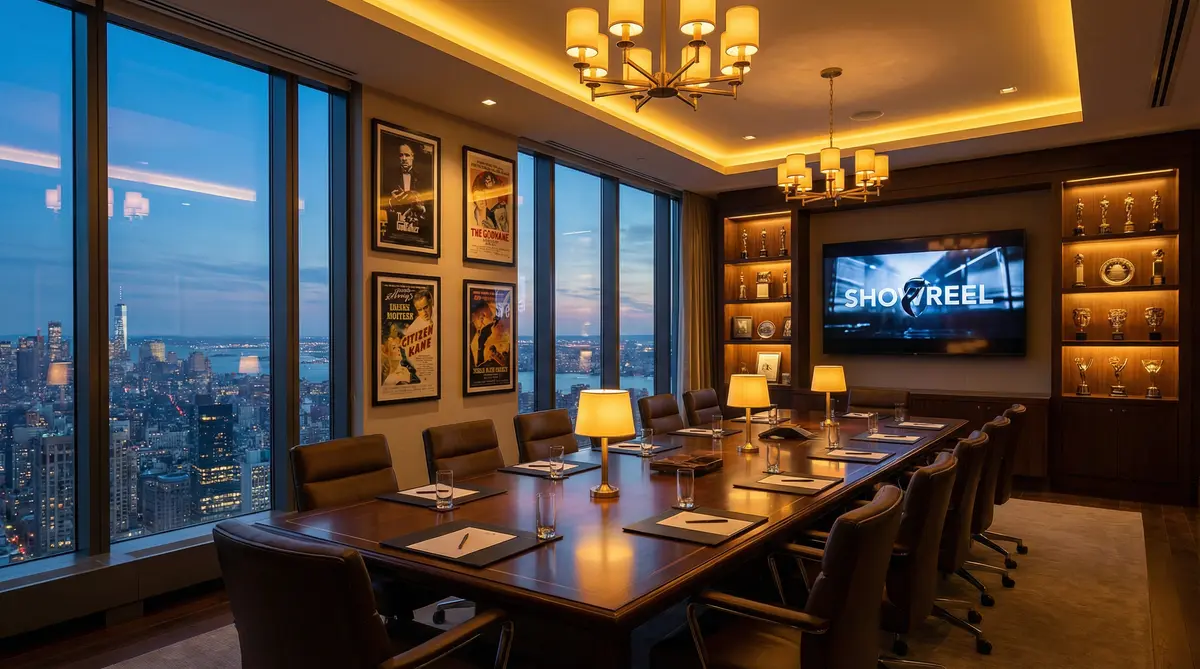 女神视频 投资合作会议室